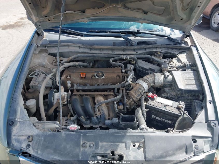 2010 Honda Accord 2.4 Ex VIN: 1HGCP2F77AA048696 Lot: 43315849