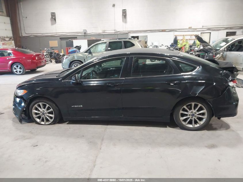 2017 Ford Fusion Hybrid Se VIN: 3FA6P0LUXHR322571 Lot: 43315868