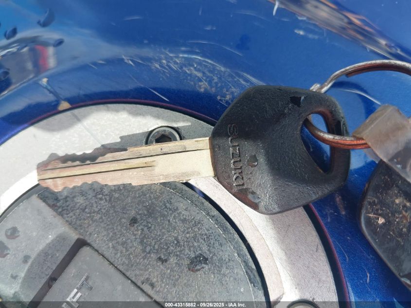 2008 Suzuki Sv650 VIN: JS1VP53A782100481 Lot: 43315882