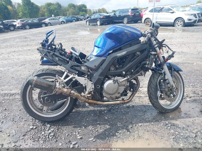 2008 Suzuki Sv650 VIN: JS1VP53A782100481 Lot: 43315882