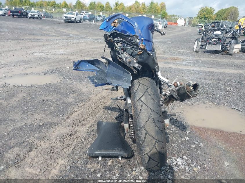 2008 Suzuki Sv650 VIN: JS1VP53A782100481 Lot: 43315882