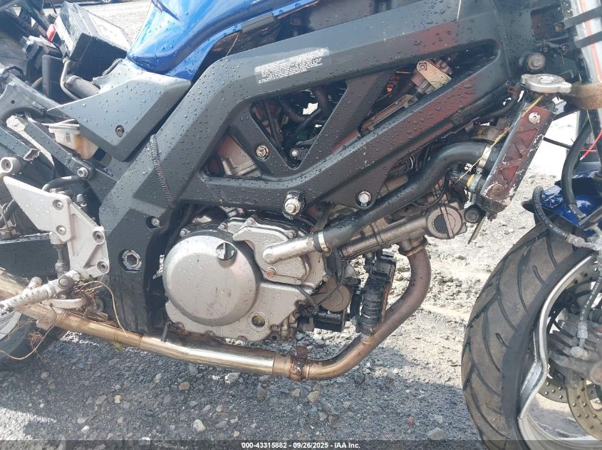2008 Suzuki Sv650 VIN: JS1VP53A782100481 Lot: 43315882