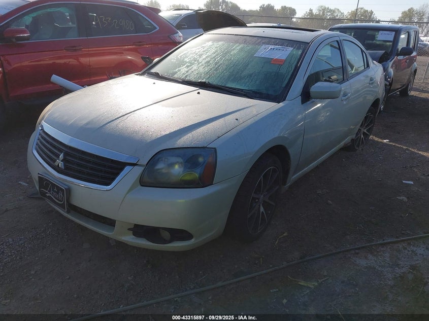 4A3AB36F79E002496 2009 MITSUBISHI GALANT photo no. 2