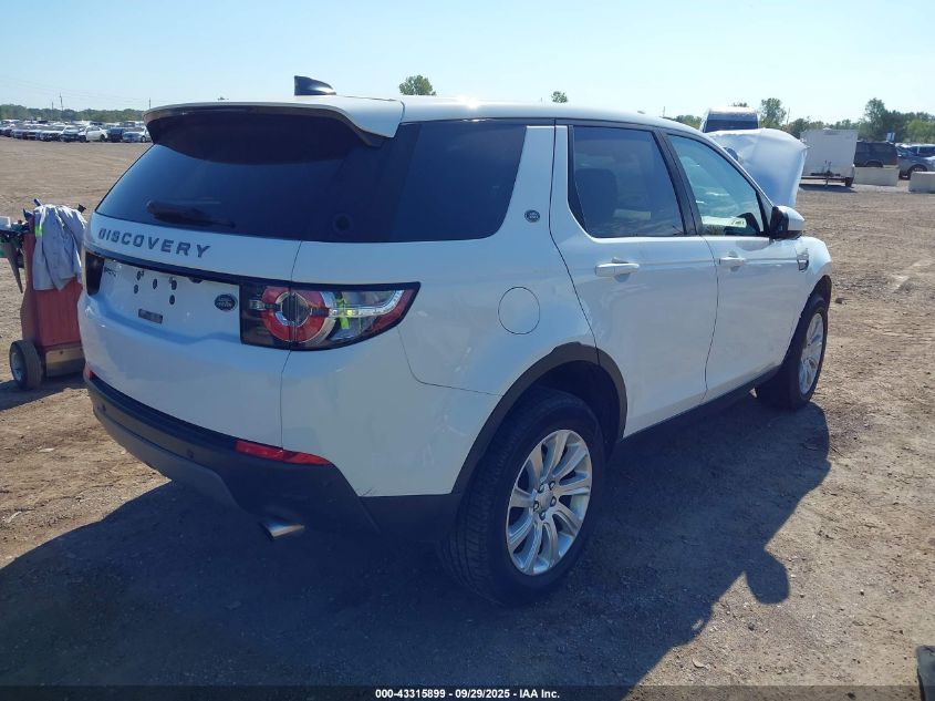 2017 LAND ROVER DISCOVERY SPORT SE - SALCP2BG5HH635915