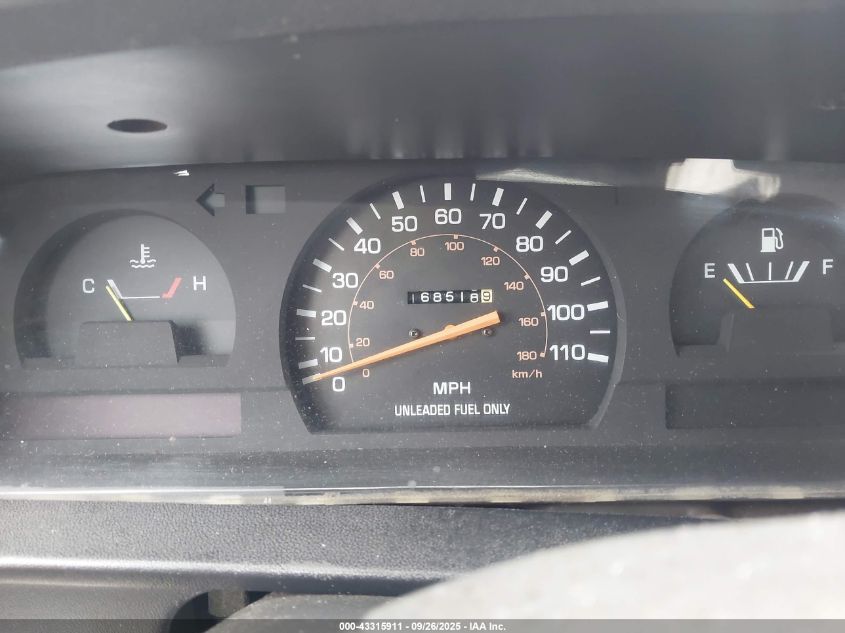 1989 Toyota Pickup 1/2 Ton Short Wheelbase VIN: JT4RN81R5K0009378 Lot: 43315911