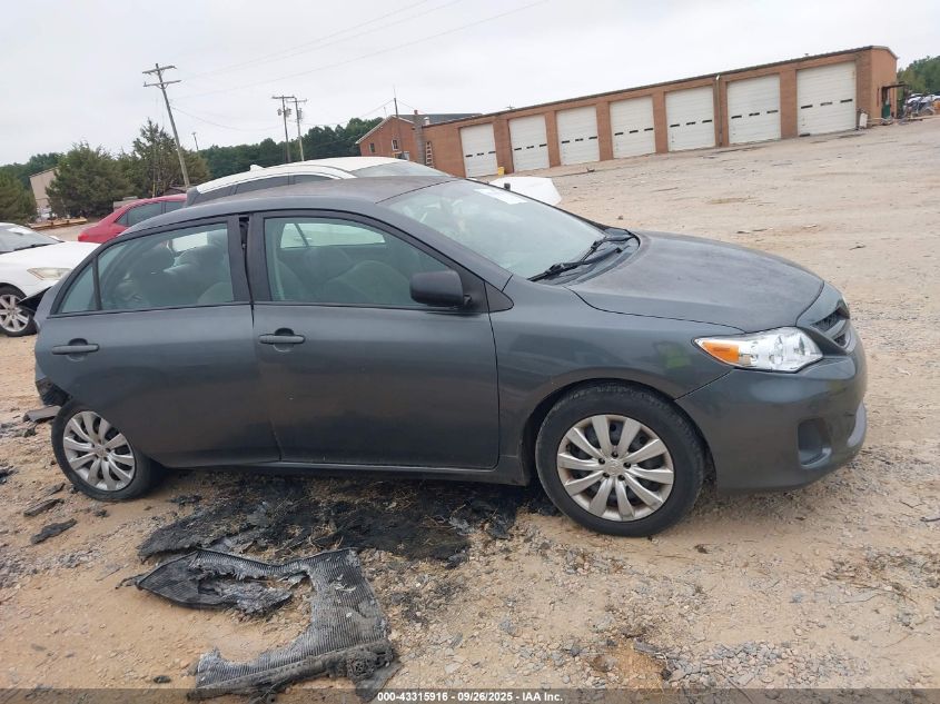 2012 Toyota Corolla Le VIN: 2T1BU4EE9CC813663 Lot: 43315916