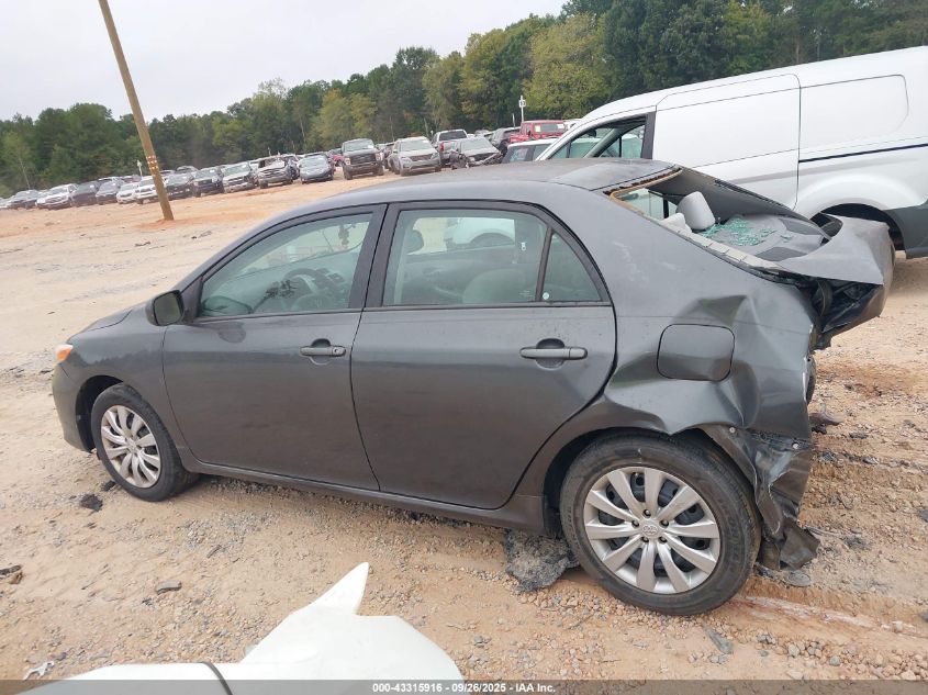 2012 Toyota Corolla Le VIN: 2T1BU4EE9CC813663 Lot: 43315916
