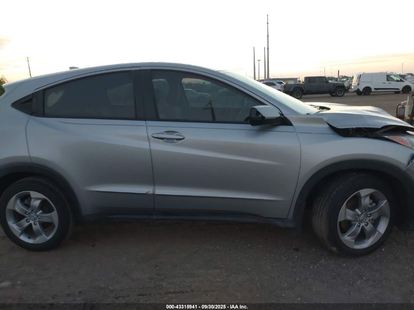 2019 Honda Hr-V Lx VIN: 3CZRU5H31KG714932 Lot: 43315941