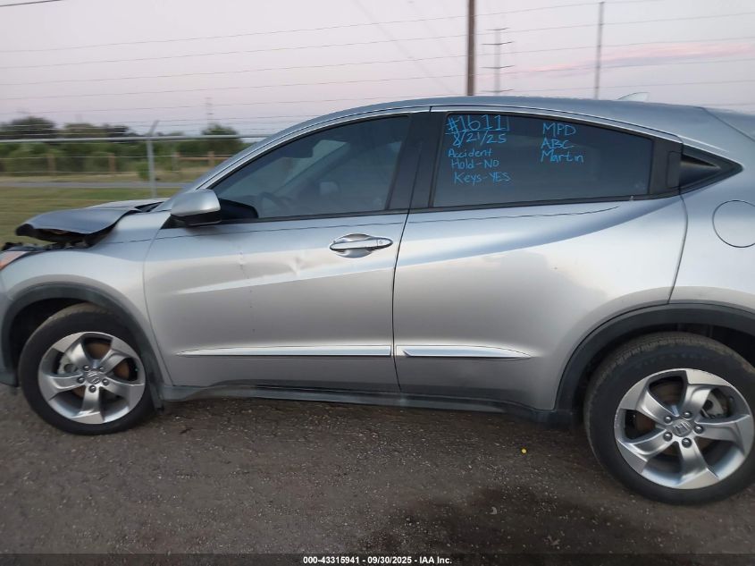2019 Honda Hr-V Lx VIN: 3CZRU5H31KG714932 Lot: 43315941