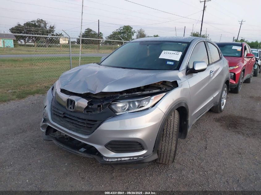 2019 Honda Hr-V Lx VIN: 3CZRU5H31KG714932 Lot: 43315941