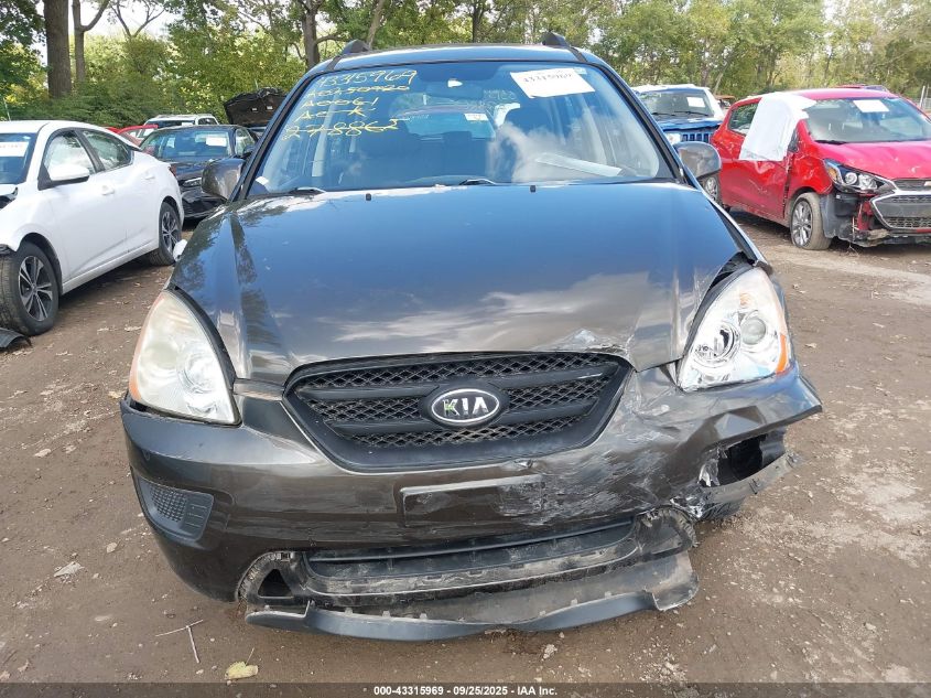 2009 Kia Rondo Lx VIN: KNAFG528197278865 Lot: 43315969