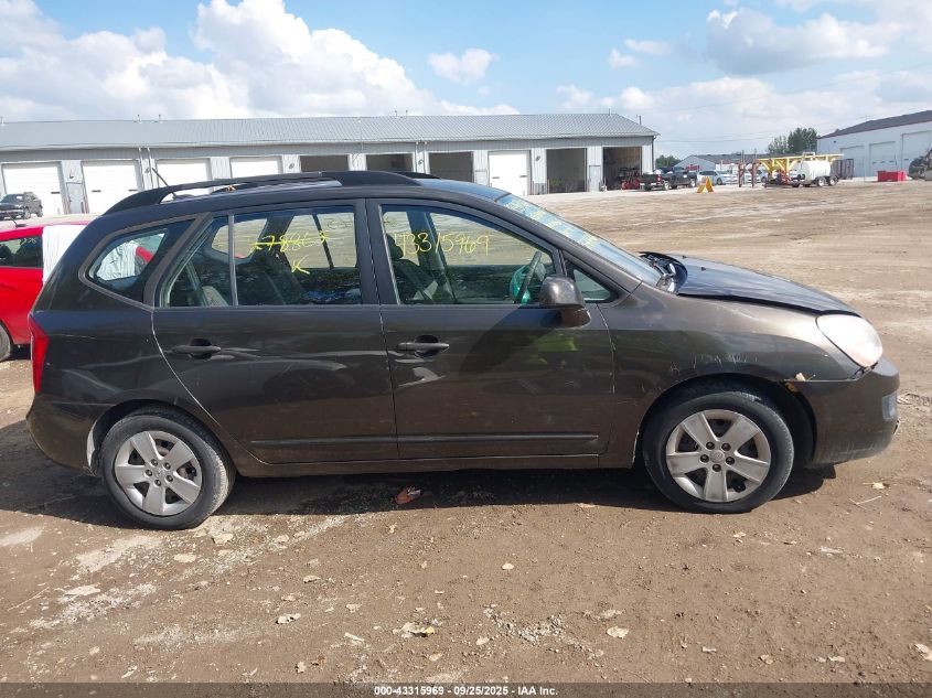 2009 Kia Rondo Lx VIN: KNAFG528197278865 Lot: 43315969