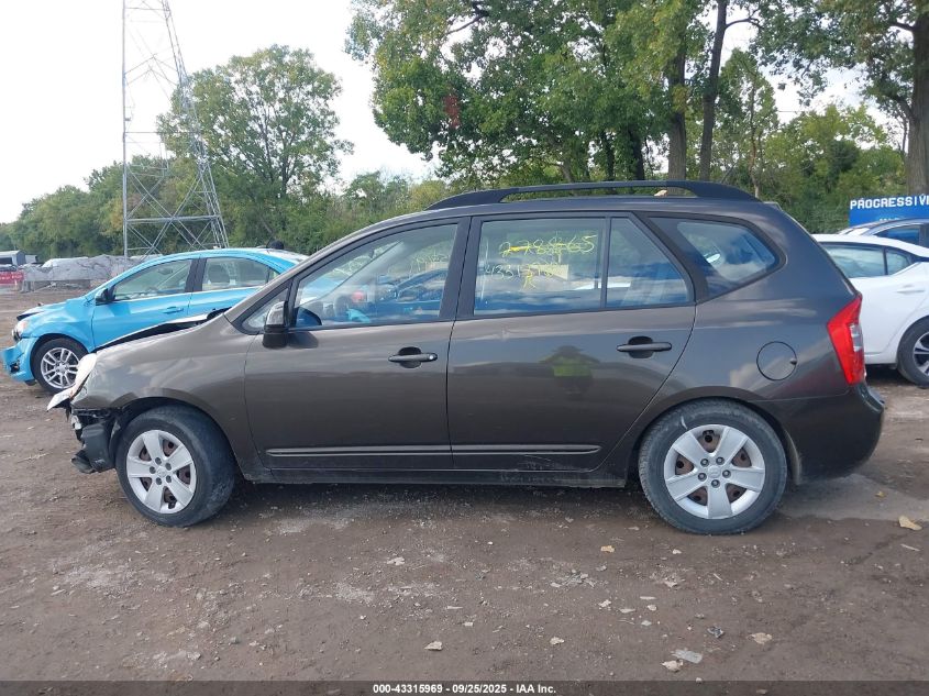 2009 Kia Rondo Lx VIN: KNAFG528197278865 Lot: 43315969