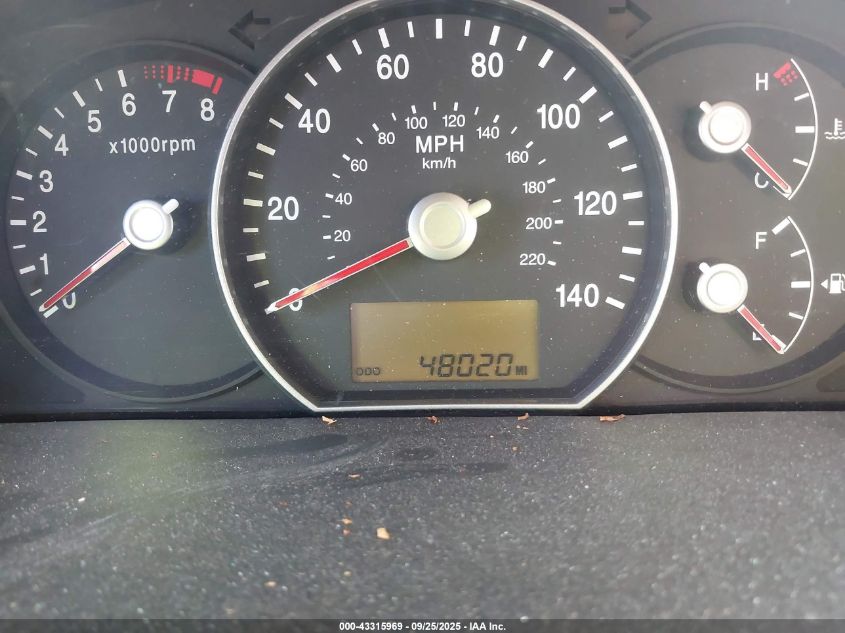 2009 Kia Rondo Lx VIN: KNAFG528197278865 Lot: 43315969