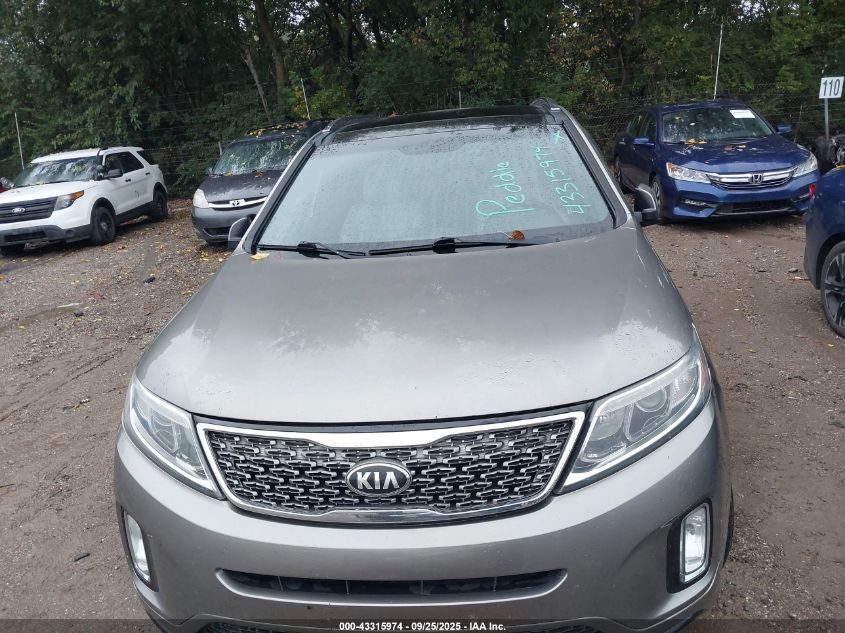 2015 Kia Sorento Limited V6 VIN: 5XYKWDA78FG642575 Lot: 43315974