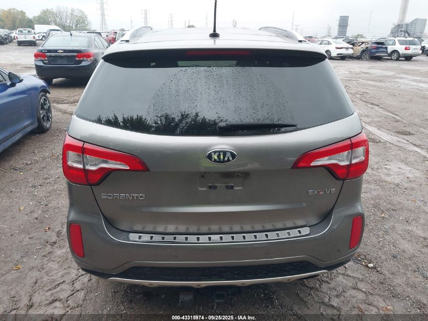 2015 Kia Sorento Limited V6 VIN: 5XYKWDA78FG642575 Lot: 43315974
