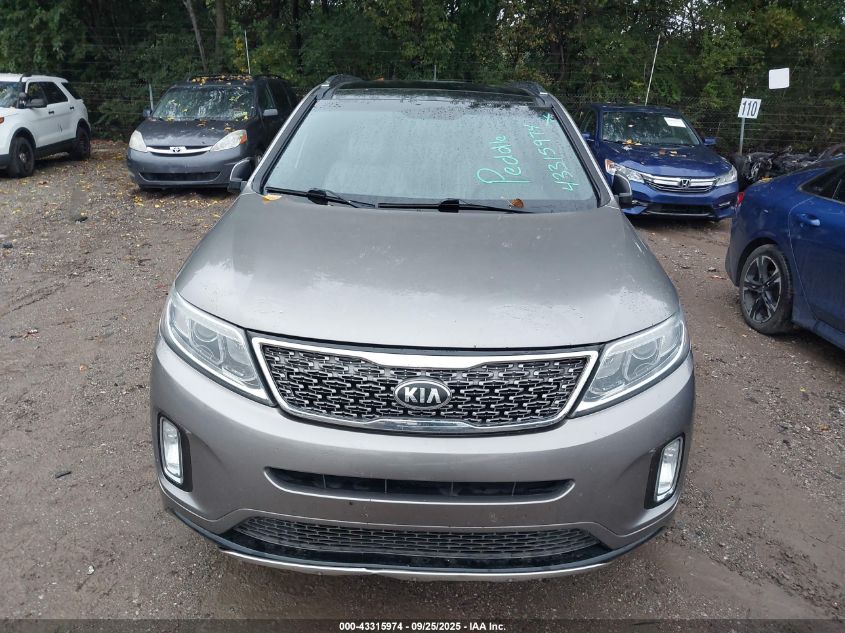 2015 Kia Sorento Limited V6 VIN: 5XYKWDA78FG642575 Lot: 43315974