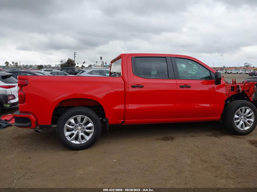 2025 CHEVROLET SILVERADO 1500 2WD  SHORT BED CUSTOM - 1GCPABEK0SZ242853