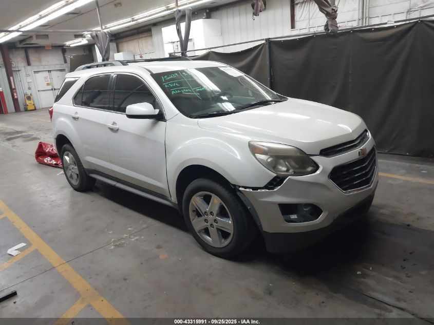 2016 Chevrolet Equinox Lt VIN: 2GNALCEK7G1125123 Lot: 43315991
