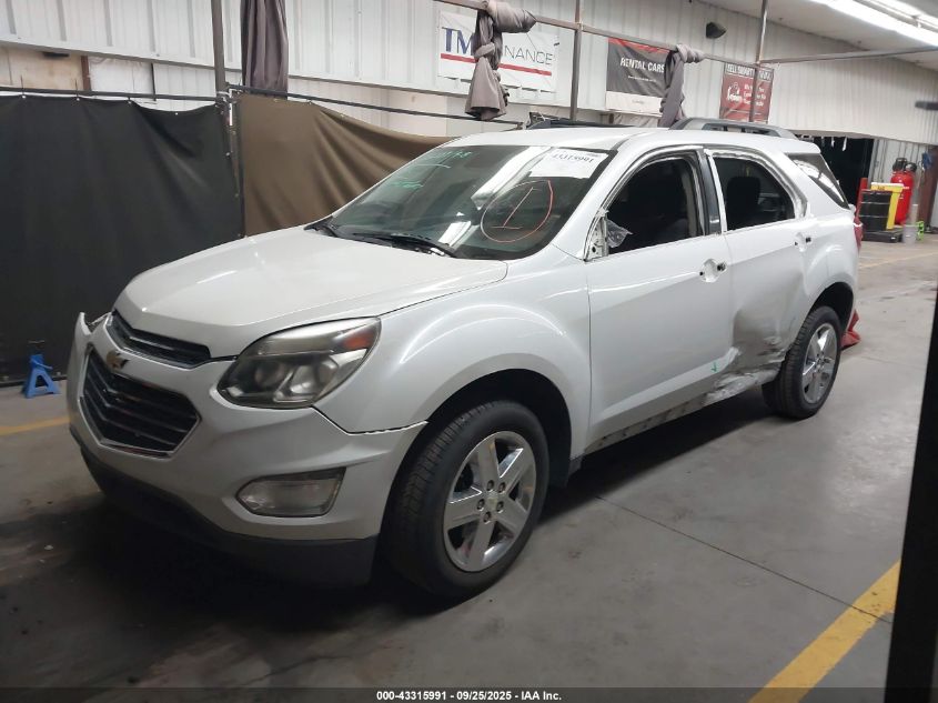 2016 Chevrolet Equinox Lt VIN: 2GNALCEK7G1125123 Lot: 43315991