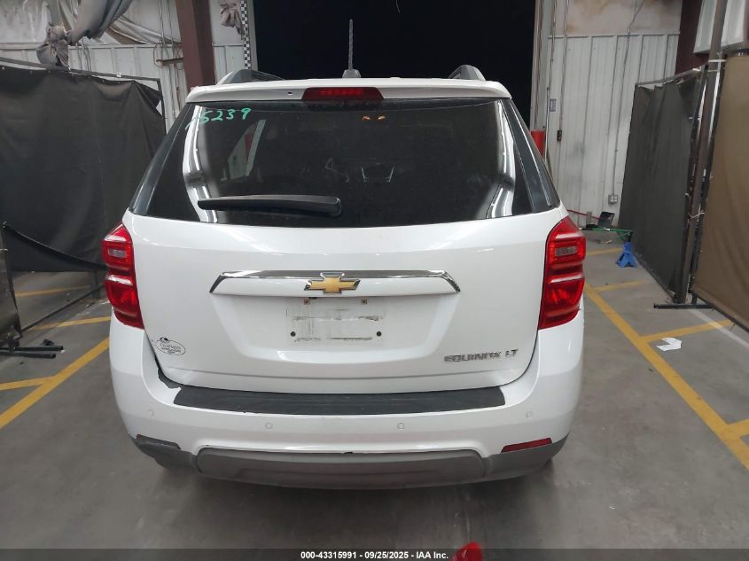 2016 Chevrolet Equinox Lt VIN: 2GNALCEK7G1125123 Lot: 43315991