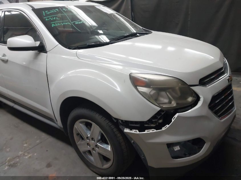 2016 Chevrolet Equinox Lt VIN: 2GNALCEK7G1125123 Lot: 43315991