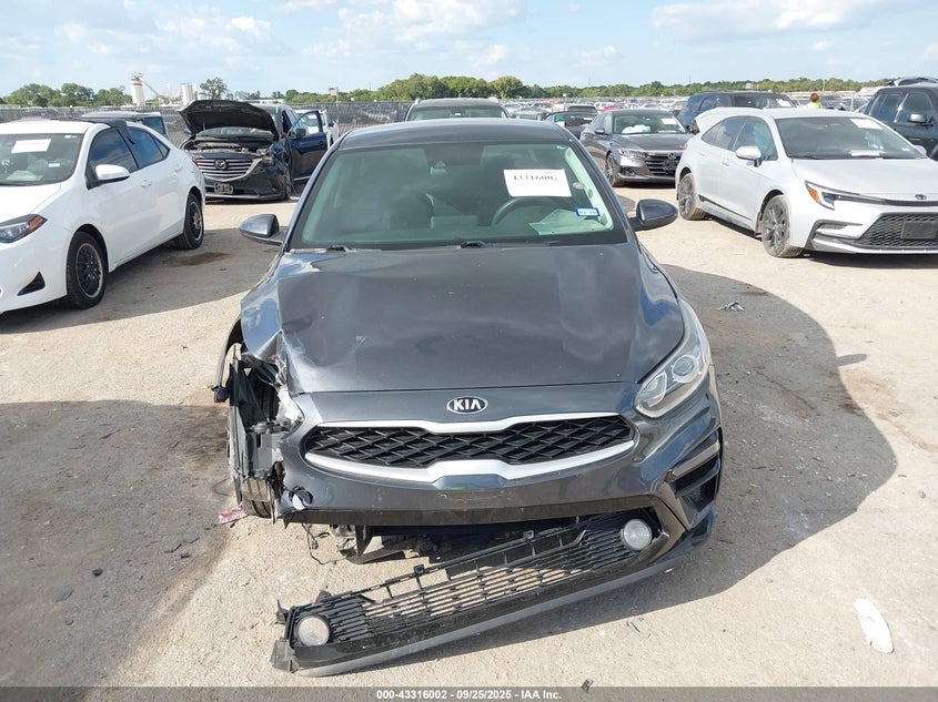 2021 Kia Forte Lxs VIN: 3KPF24AD5ME265202 Lot: 43316002