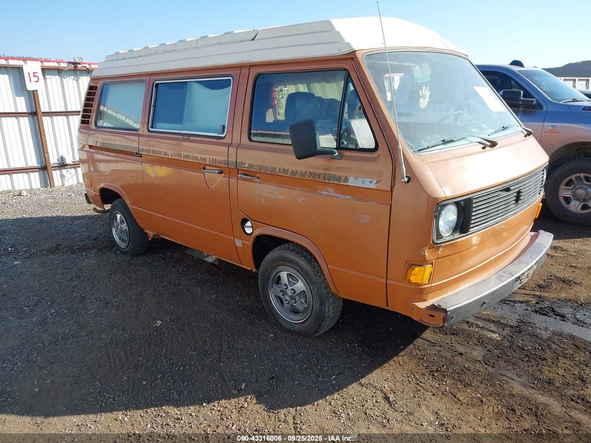 1980 Volkswagen Kombi brown van null 25A0087888 photo #1