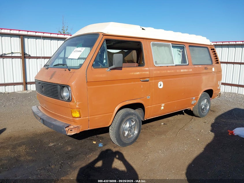 1980 Volkswagen Kombi brown van null 25A0087888 photo #3