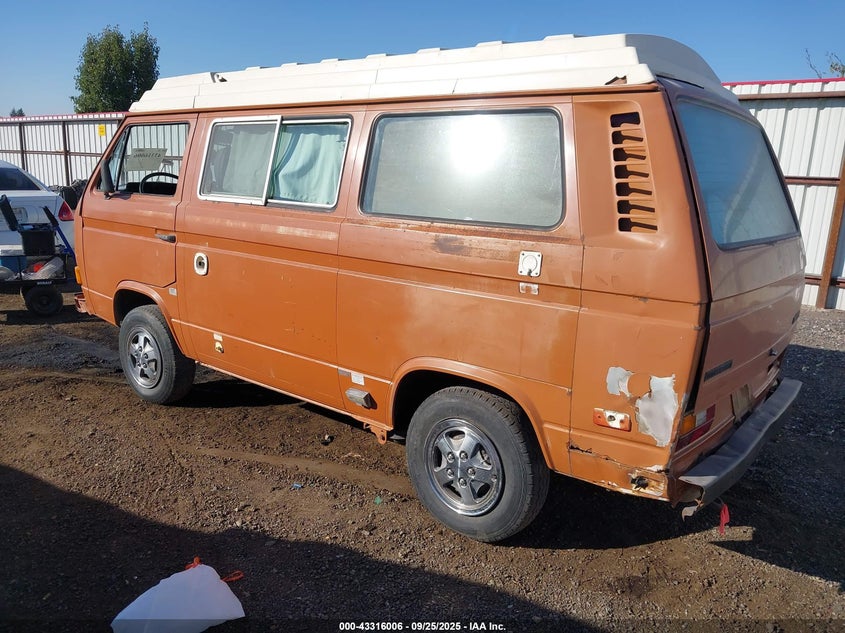 1980 Volkswagen Kombi brown van null 25A0087888 photo #4