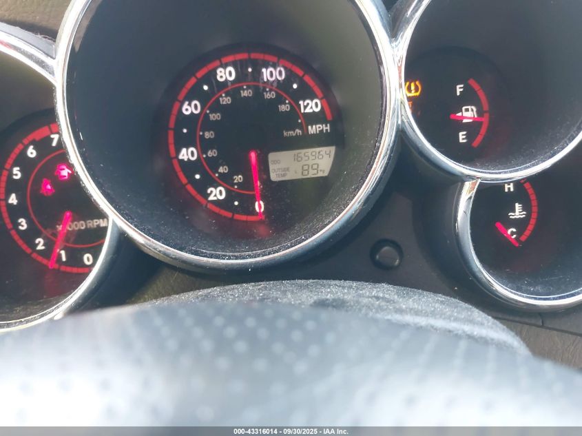 2007 Toyota Matrix Xr VIN: 2T1KR30E07C675018 Lot: 43316014