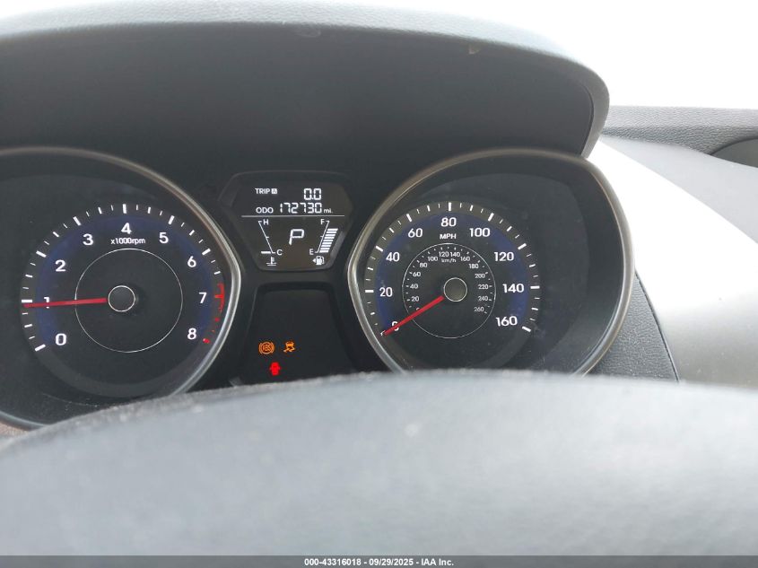 2013 Hyundai Elantra Gls/Limited VIN: 5NPDH4AE5DH287906 Lot: 43316018