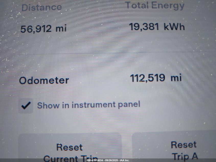 2017 Tesla Model X 100D/75D/90D VIN: 5YJXCDE28HF052237 Lot: 43316034