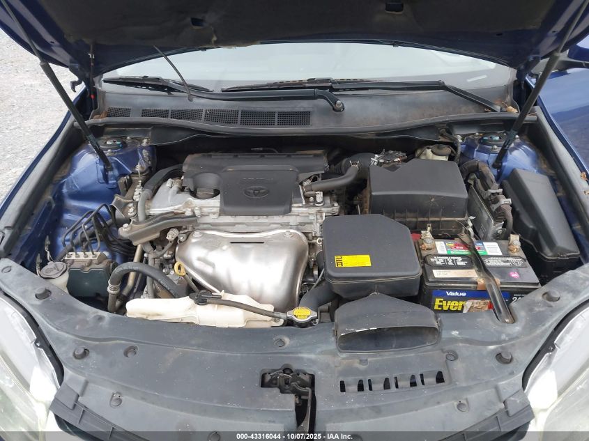 2015 Toyota Camry Se VIN: 4T1BF1FK2FU880511 Lot: 43316044