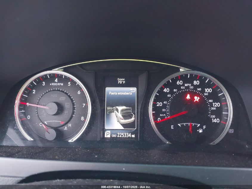 2015 Toyota Camry Se VIN: 4T1BF1FK2FU880511 Lot: 43316044