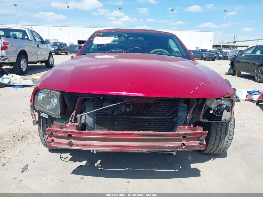 2005 Ford Mustang Gt VIN: 1ZVFT85H255193483 Lot: 43316053