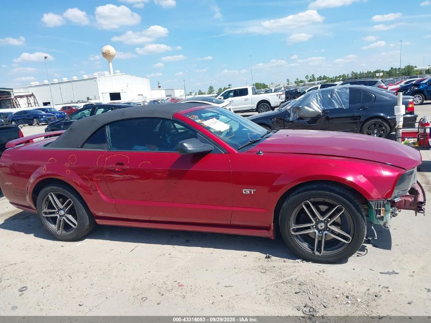 2005 Ford Mustang Gt VIN: 1ZVFT85H255193483 Lot: 43316053