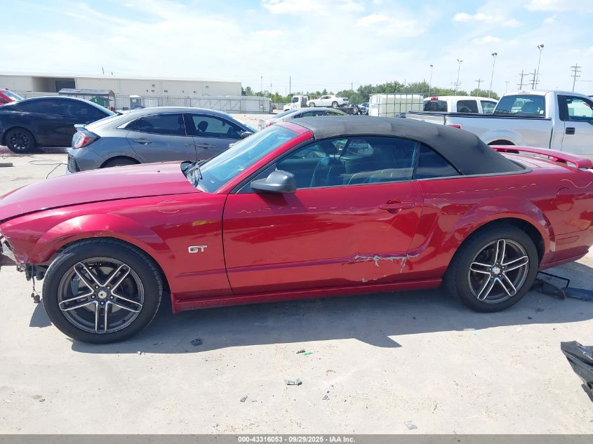 2005 Ford Mustang Gt VIN: 1ZVFT85H255193483 Lot: 43316053