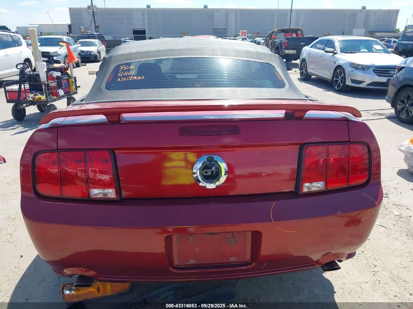 2005 Ford Mustang Gt VIN: 1ZVFT85H255193483 Lot: 43316053