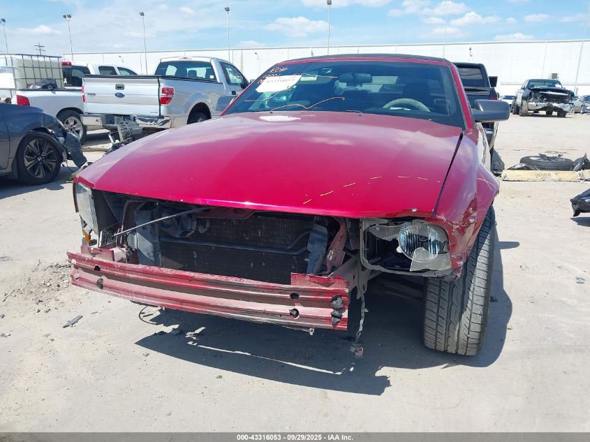 2005 Ford Mustang Gt VIN: 1ZVFT85H255193483 Lot: 43316053