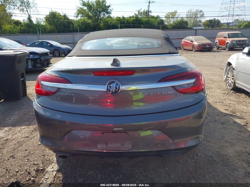 2018 Buick Cascada Premium VIN: W04WH3N54JG092032 Lot: 43316088