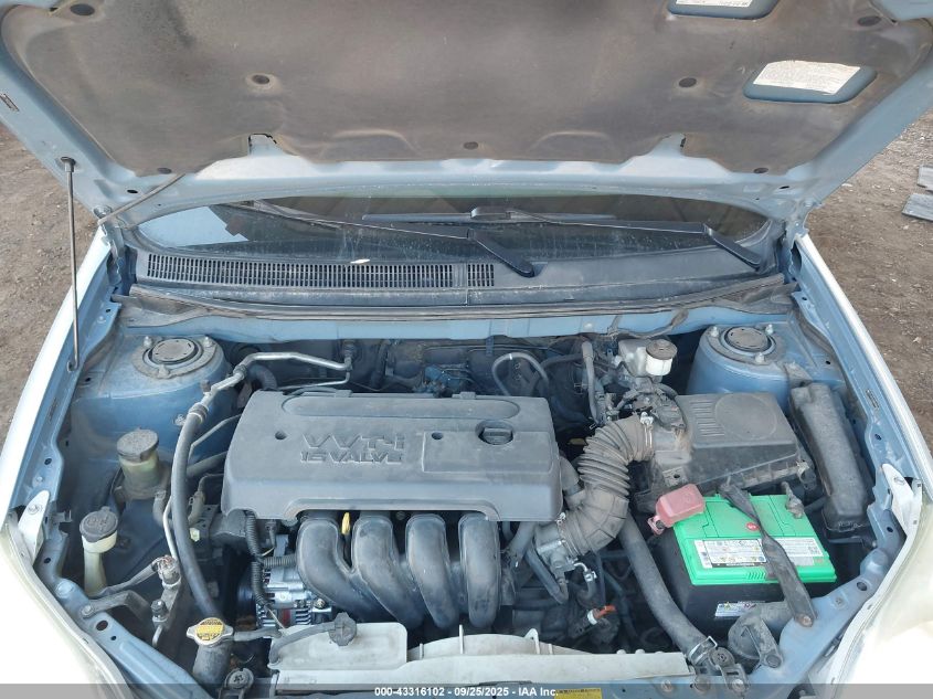 2006 Toyota Matrix VIN: 2T1KR32E96C604394 Lot: 43316102