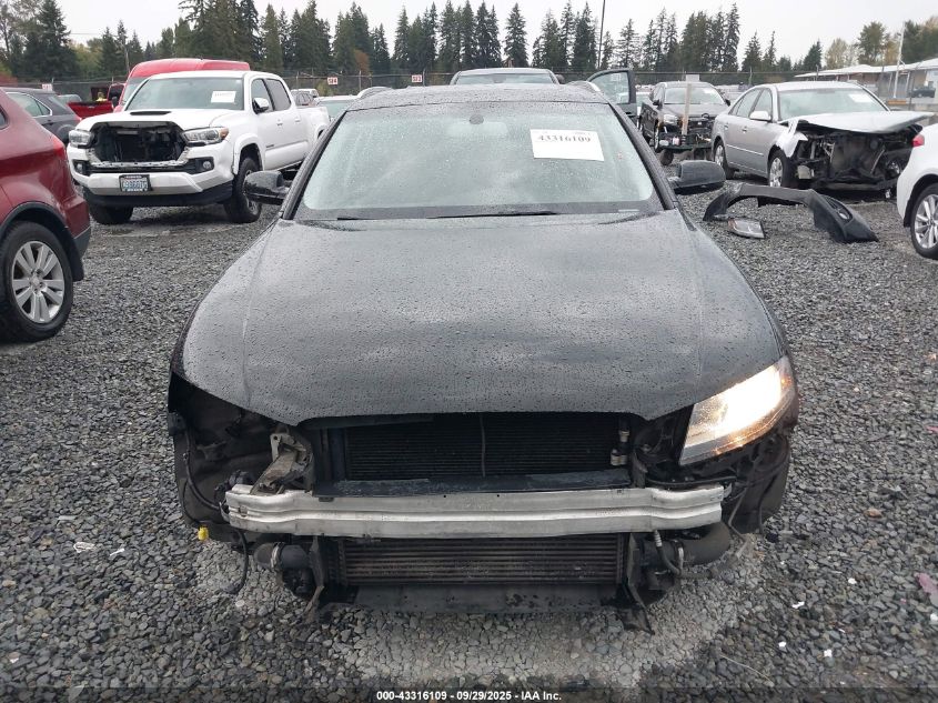 2012 Audi A4 2.0T Premium VIN: WAUSFAFL2CA111918 Lot: 43316109