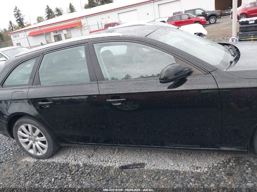 2012 Audi A4 2.0T Premium VIN: WAUSFAFL2CA111918 Lot: 43316109