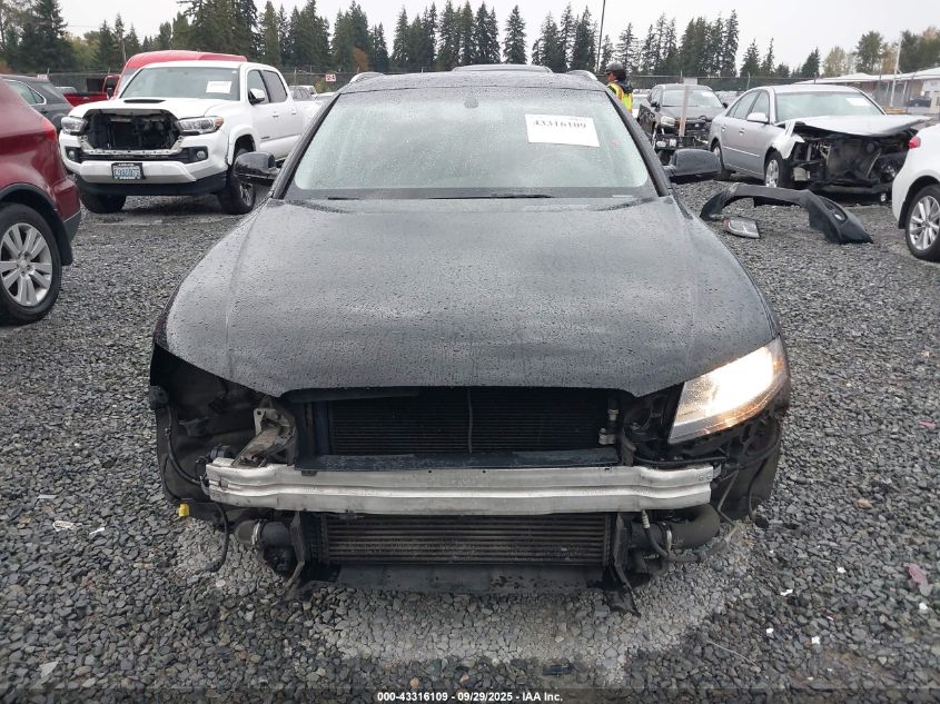 2012 Audi A4 2.0T Premium VIN: WAUSFAFL2CA111918 Lot: 43316109