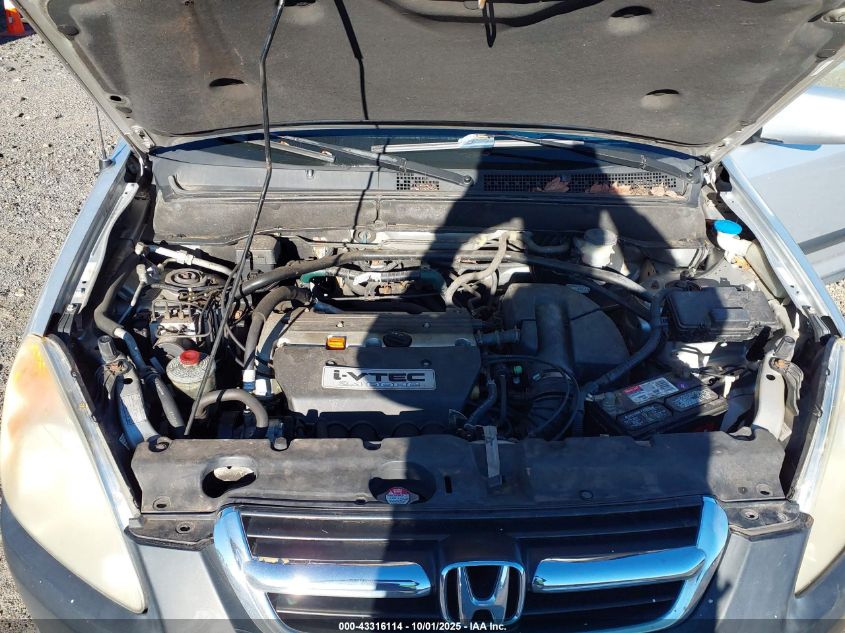 2004 Honda Cr-V Ex VIN: SHSRD788X4U243944 Lot: 43316114