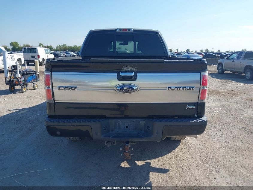 2010 Ford F-150 Fx2 Sport/Harley-Davidson/King Ranch/Lariat/Platinum/Xl/Xlt VIN: 1FTFW1CV9AFB25633 Lot: 43316123