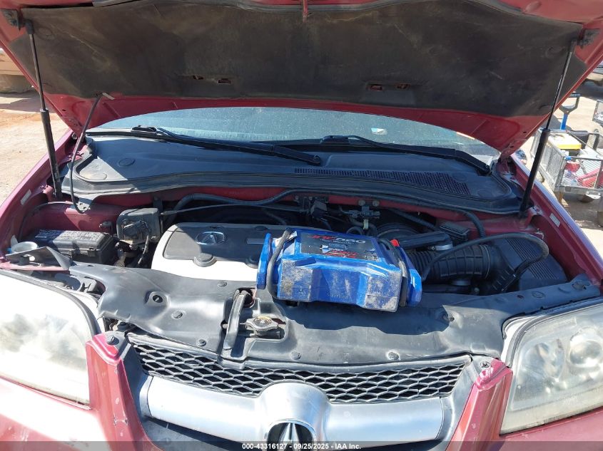 2006 Acura Mdx VIN: 2HNYD18886H510361 Lot: 43316127