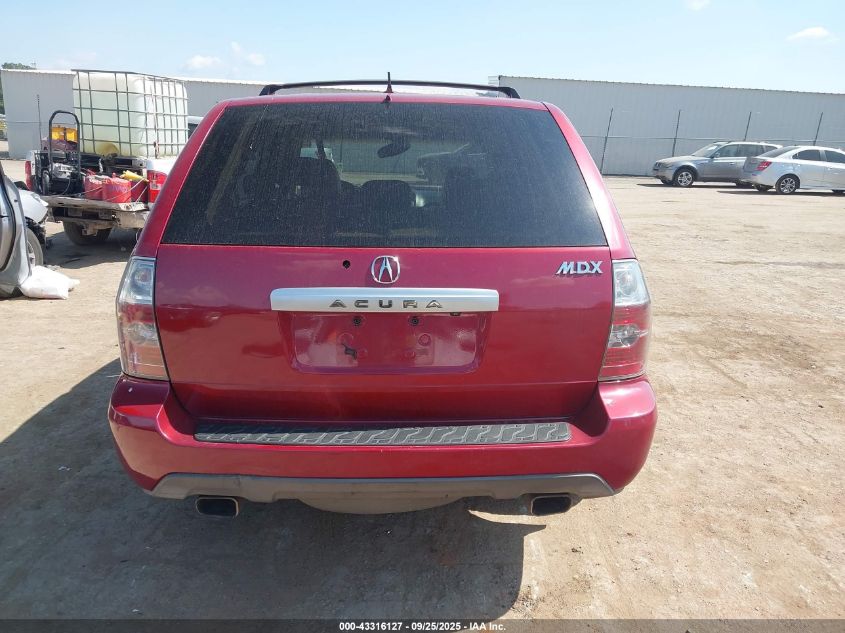 2006 Acura Mdx VIN: 2HNYD18886H510361 Lot: 43316127