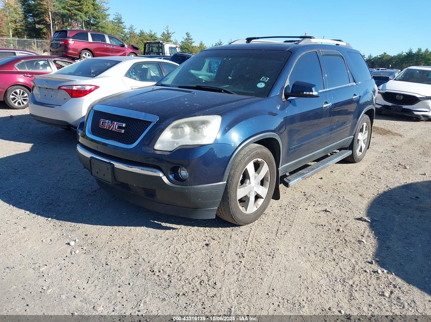 Vin: 1gkkvsed8c1249330, lot: 43810786, gmc acadia slt-2 20122